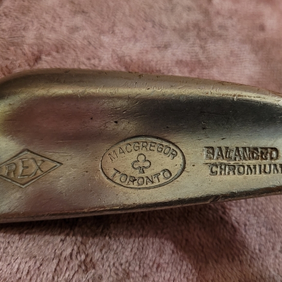 ♧RARE♧ Antique MacGregor Toronto REX 2 IRON - Picture 1 of 6